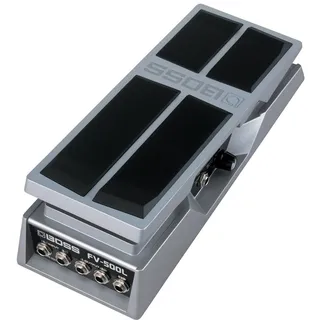 Boss FV-500L Niederohmiges Volume-Fußpedal für Dein elektronisches Instrument | Integrierte Expression-Pedal-Funktion | Robustes, langlebiges Aluminium-Druckguss-Gehäuse