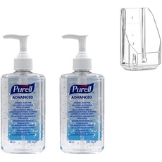 Purell Advanced Hygienisches Händedesinfektionsmittel 2 X 300Ml Pumpflasche Mit Wandhalterung