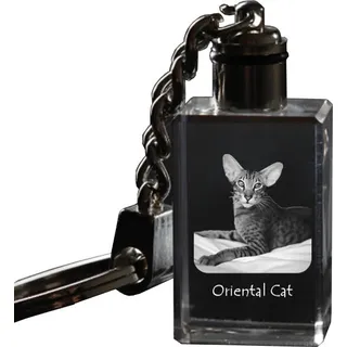 Orientalische Katze - Wanduhr mit Katze, Regal Uhr mit Druck, personalisierte Hausdekoration von Art-Dog.