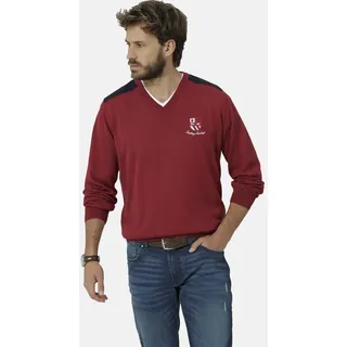 Babista Rundhalspullover »Pullover VELLIANO«, rot