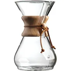 Chemex Woodneck, Kaffeebereiter, Transparent