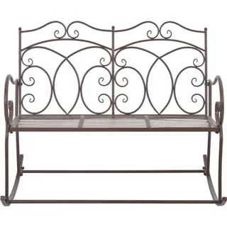 vidaXL Gartenbank 104 x 83 x 89 cm Antik-Braun