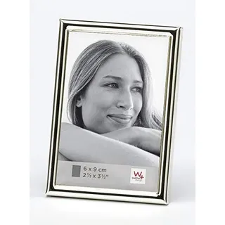 walther design Bilderrahmen silber 6 x 9 cm Chloe Portraitrahmen WD069S