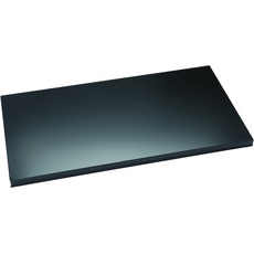 Bild von Fachboden mit Lateralhängevorrichtung für EuroTambour, Metall, 333 schwarz 71,6 x 38,0 cm