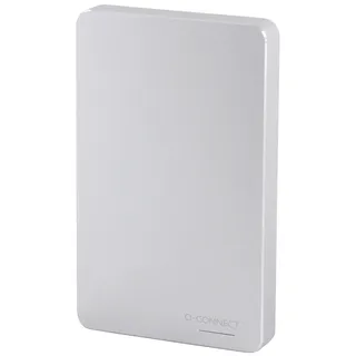 Q-Connect® KF18083 externes USB 3.0 Festplattenlaufwerk - 1 TB, silber