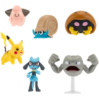 Pokémon Battle Figure 6 Pack 5cm (6er Set)