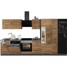 Bild MÖBEL Küchenzeile »Trier«, ohne E-Geräte, Breite 360 cm, grau