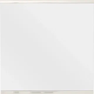 Invivus Wandspiegel , Creme , Glas , rechteckig , 75x75.6x4.6 cm , Made in Germany, Goldenes M , in verschiedenen Größen erhältlich, waagrecht montierbar , Garderobe, Garderobenspiegel