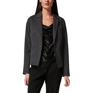 comma Damen Blazer Langarm Blazer Langarm, 98W6 grau, 42