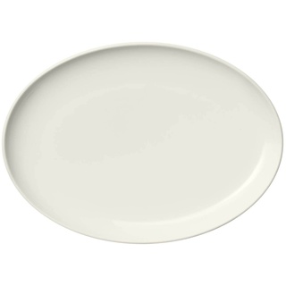 Iittala 1028198 Essence Teller 25cm oval Porzellan weiß