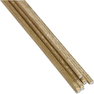 Rothenberger Messing Hartlötstab, flussmittelgefüllt ROLOT 602, 5 Stück, Ø2.5 x 333 mm, 35602
