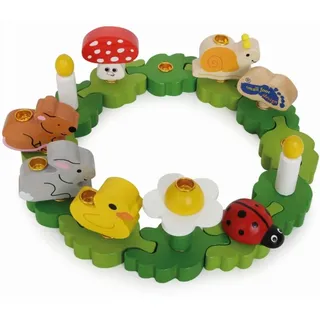 small foot design 6351 Geburtstagsdeko Geburtstagskranz Tiere