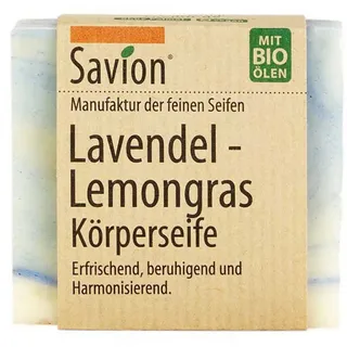 Savion Lavedendel Lemongras Körperseife Seife 80 g Unisex