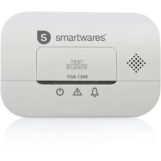 smartwares FGA-13081 Weiß Inklusive 3 Jahres Batterie