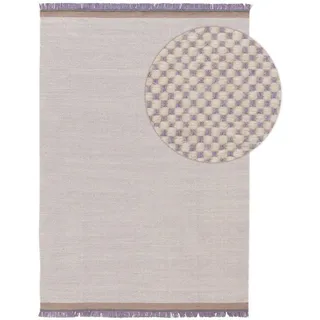 benuta Pop Wollteppich Karla Lila 200x300 cm Gots, pflegeleicht, Teppiche - Böden, Teppiche, Naturteppiche