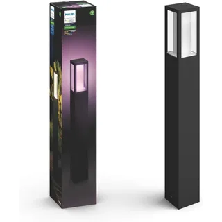 Philips Wegeleuchte Aluminium 77,0 cm inkl. LED-Lampe schwarz