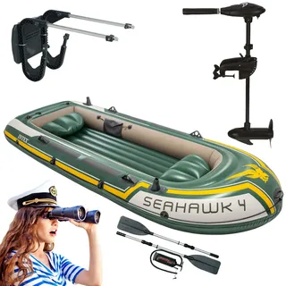 Intex Schlauchboot Seahawk 4 Set