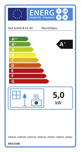 Bild von Kaminofen »Nika EcoPlus, Naturstein, 5 kW - grau