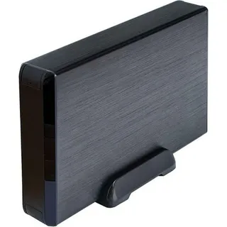 AISENS ASE-3530B externes Gehäuse 3,5 USB 3.1 GEN1 für SATA-III-Festplatten, Schwarz