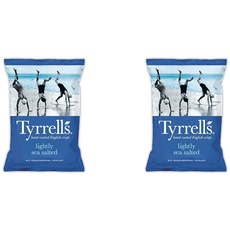 Tyrrell ́s Lightly Sea Salted, slow-cooked crisps, 150g (Packung mit 2)