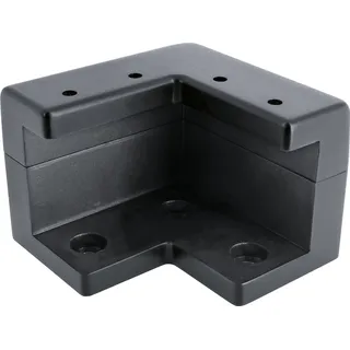 Schwaiger Wand-Montage Set für 1 Solarmodul - Schwarz