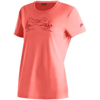 Maier Sports Wilma Print Damen Funktionsshirt, Freizeitshirt mit Aufdruck, Regular Fit