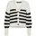 VMLEA LS V-Neck Cuff Cardigan Schwarz/Weiß XS