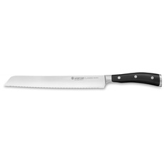 WÜSTHOF Classic Ikon Brotmesser 23 cm, Schwarz