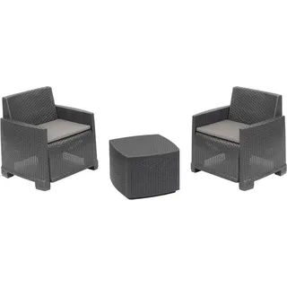 Dmora Laigueglia Loungeset anthrazit