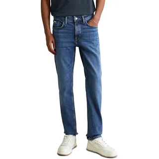 Marc O'Polo Denim Herren Jeanshose mit Stretch-Anteil Slim Fit, Blau (Multi/Dark Blue Black), W32/L32