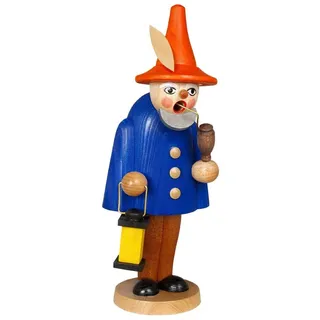Räuchermann Wichtel blau HxBxT 19x7x6cm NEU Rauchfigur Rauchmann räuchermann