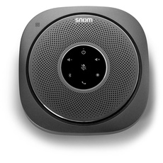 Snom C300 Bluetooth 5.0 Conference Speakerphone with 6 Mics, Smart NFC Connect, 5200mAh Battery with Reverse Charging, 24 hrs Call Time, USB C, Android App, Home Office