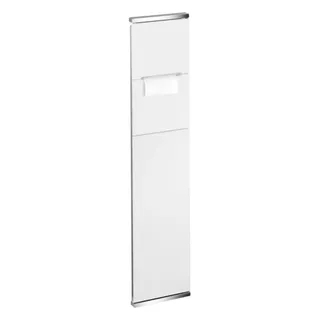 KEUCO PLAN Integral Modul WC 1, Papierrollenhalter, Anschlag links, 44964015101, Farbe: verchromt / weiß matt