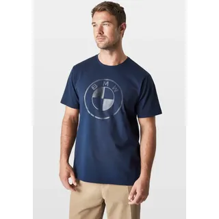 BMW T-Shirt, TONAL DOT T-SHIRT, blau