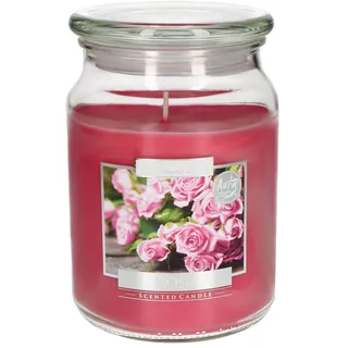 KOTARBAU® Duftkerze Duft Groß im Glas mit Deckel Rose Geschenkidee Aromatherapie Dekorations-Kerzen Brenndauer bis zu 100 Stunden