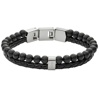 Fossil Armband Vintage Casual Multi-Strand Bracelet Black