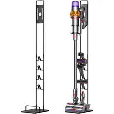 Foho Ständer Kompatibel für Dyson Gen5 V15s V15 V12 Slim V11 V10 V8 V7 V6, Halterung, Bodenständer, Zubehörhalter Speichern und Organisieren, Kein Bohren