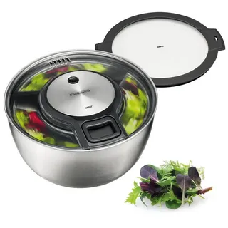GEFU Speedwing Salatschleuder Edelstahl 5 Liter