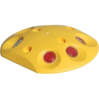 TEMKA Markierungsknopf m.weißen/roten Reflektoren PP