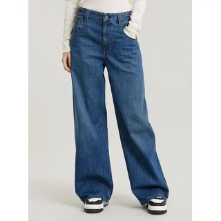 G-Star Damen Skater High Loose Jeans, Blau (Faded Blue Glacier D25286-d536-g841), 30W / 32L - 30W / 32L