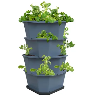 Gusta Garden Paul Potato 44 x 65 x 44 cm Blau