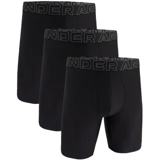 Under Armour Herren Tech Performance Boxershorts im 3er-Pack, 23 cm Beinlänge – atmungsaktiv, feuchtigkeitsableitend, weiches Tragegefühl, ganztägiger Komfort