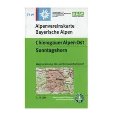 DAV AV-Karte BY 19 Chiemgauer Alpen Ost, Sonntagshorn - One Size