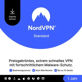 Nordvpn Standard 10 Geräte 1 Jahr Win Mac Linux iOS Android