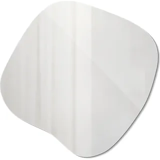 Wandspiegel – 48,3 x 47,9 cm – Designspiegel – Dekospiegel – Asymmetrischer Spiegel – Organische Form – Badezimmerspiegel