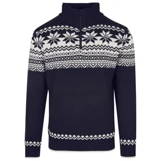 Brandit Textil Brandit Troyer Norweger Strickpullover navy, Größe L