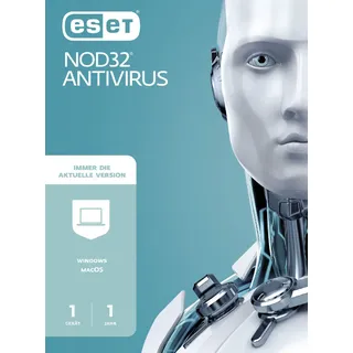 ESET NOD32 Antivirus 2026 1 Gerät 1 Jahr DE Win