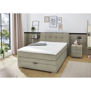 Jockenhöfer Boxspringbett VALLY & beige