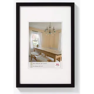 walther design BP913B Peppers Bilderrahmen, Holz, 9 x 13 cm, schwarz