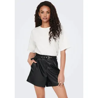 Only Shorts in Lederoptik ONLHEIDI FAUX LEATHER Shorts NOOS OTW